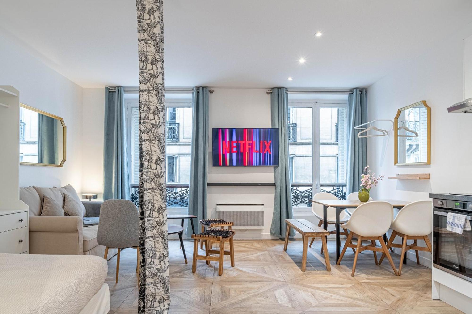 Sophiestay - Appartement Tendance Avec 1 Chambre A Montorgueil Paris Exterior foto