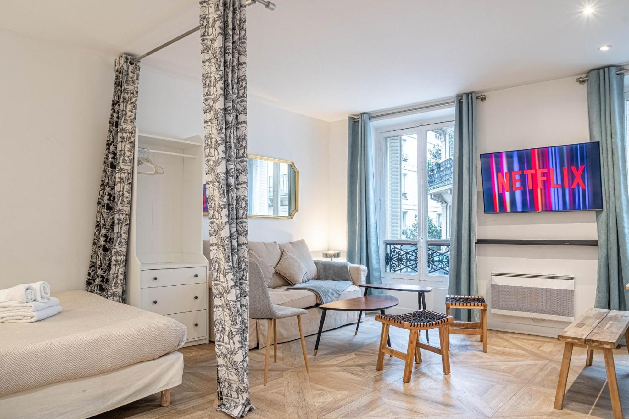 Sophiestay - Appartement Tendance Avec 1 Chambre A Montorgueil Paris Exterior foto