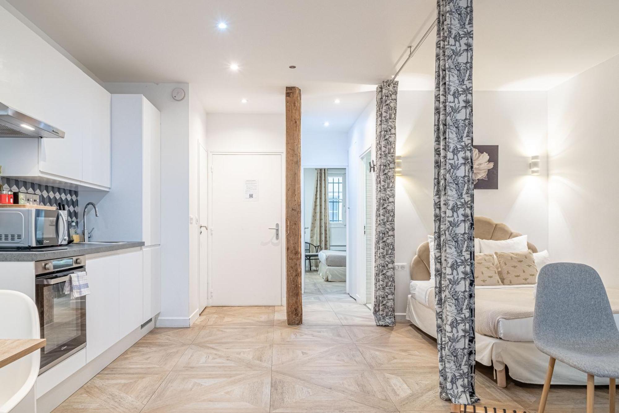 Sophiestay - Appartement Tendance Avec 1 Chambre A Montorgueil Paris Exterior foto